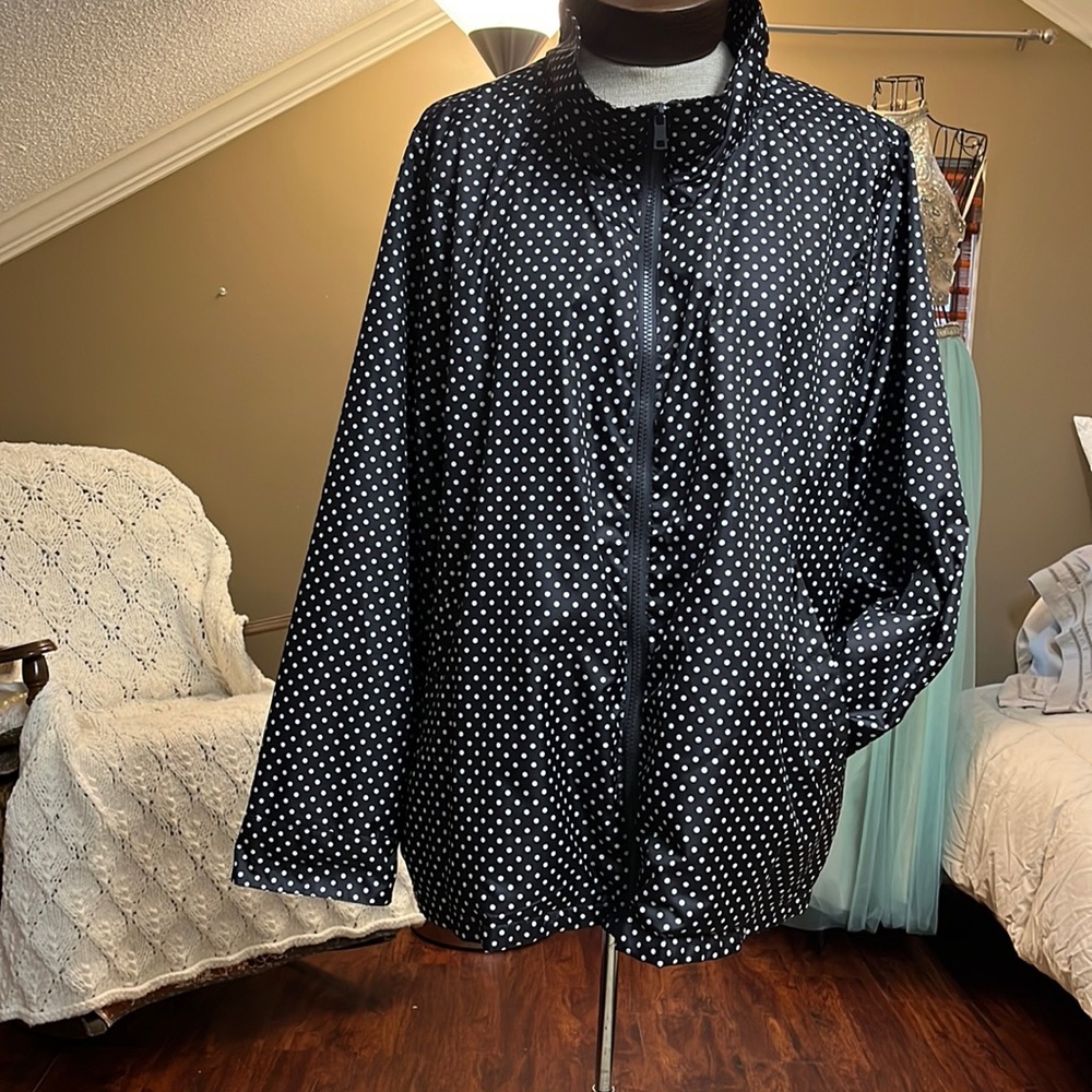 Liz Claiborne Polkadot Spring Jacket.